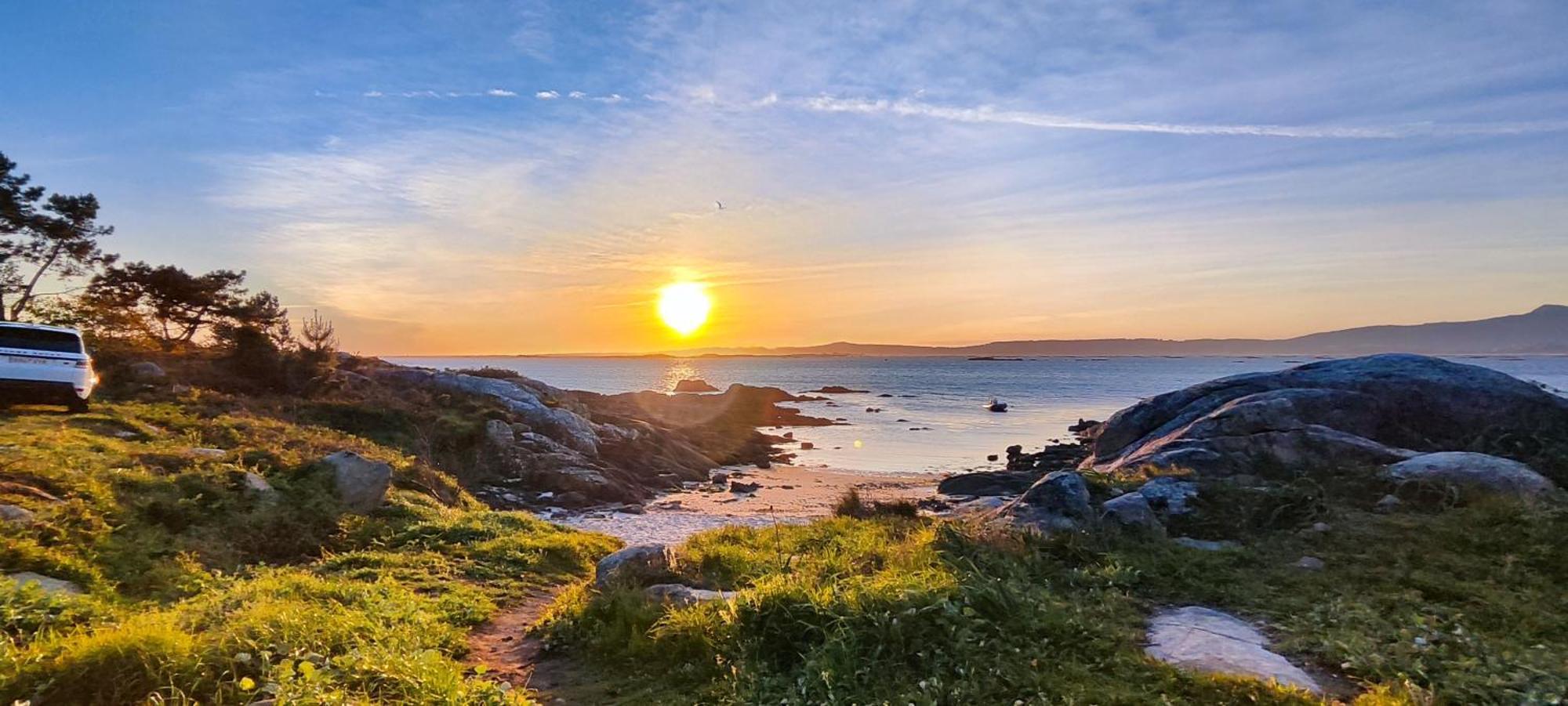 Apartamento El Rincon De Elia, Haz Realidad Tu Sueno De Vivir Con Vistas Al Mar Villanueva De Arosa Exterior photo
