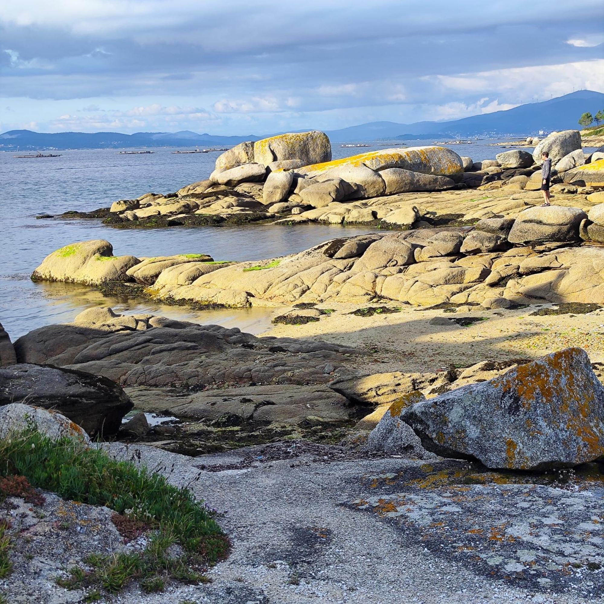 Apartamento El Rincon De Elia, Haz Realidad Tu Sueno De Vivir Con Vistas Al Mar Villanueva De Arosa Exterior photo